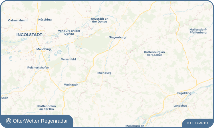 Wetter-Widget-Vorschau mit Vorhersagedaten für Leitenbach