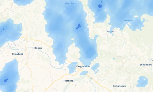 Regenradar Vorschaubild - Aktuelle Niederschläge in Leithen und Umgebung