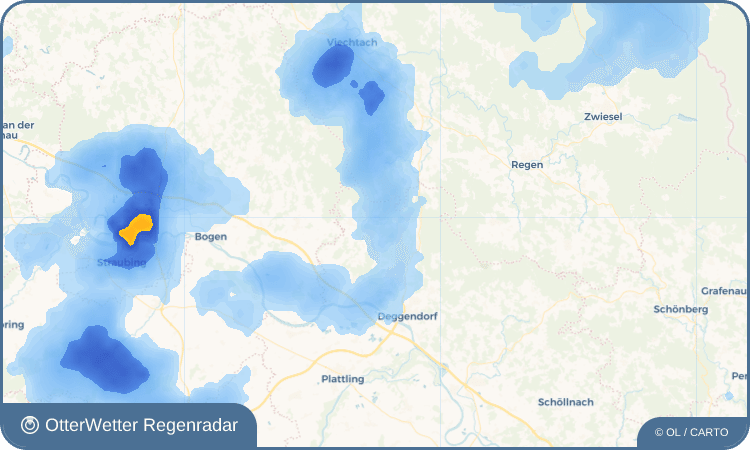 OtterWetter Regenradar-Widget Leithen