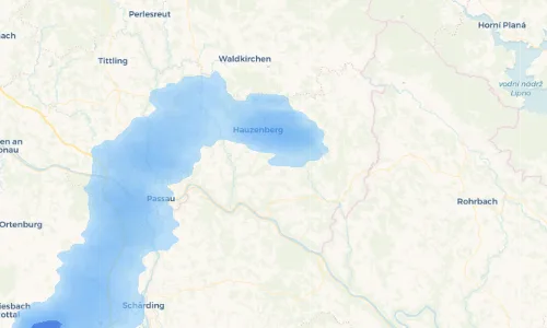Regenradar-Vorschau: aktuelle Niederschläge in Leizesberg und Umgebung
