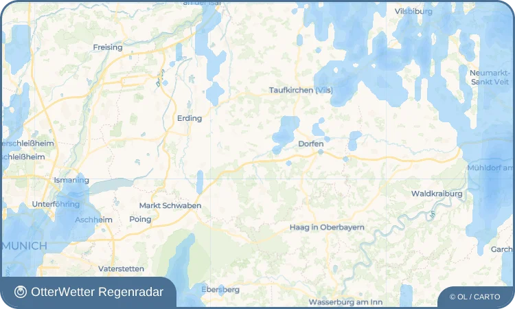 Widget-Vorschau für Lengdorf Wetter-Widget-Vorschau mit Vorhersagedaten für Lengdorf