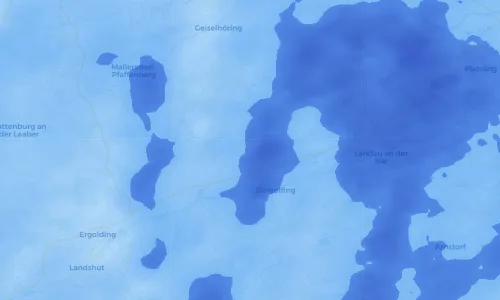 Regenradar Vorschaubild - Aktuelle Niederschläge in Lengthal und Umgebung