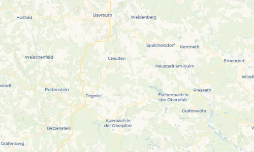 Regenradar Lenkenreuth: aktuelle Niederschläge in Lenkenreuth und Umgebung, Stand 20. Oktober 2026 um 17:05 Uhr