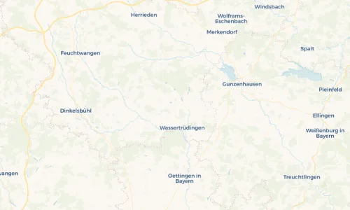 Regenradar Vorschaubild - Aktuelle Niederschläge in Lentersheim und Umgebung