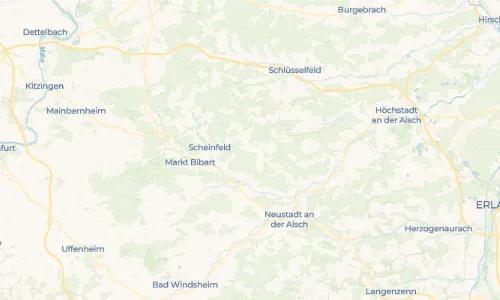 Regenradar Lerchenhöchstadt: aktuelle Niederschläge in Lerchenhöchstadt und Umgebung, Stand 25. Oktober 2026 um 1:55 Uhr