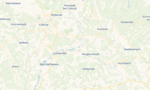 Regenradar Vorschaubild - Aktuelle Niederschläge in Lettenreuth und Umgebung