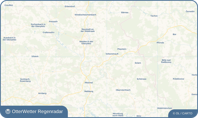 Wetter-Widget-Vorschau mit Vorhersagedaten für Leuchtenberg