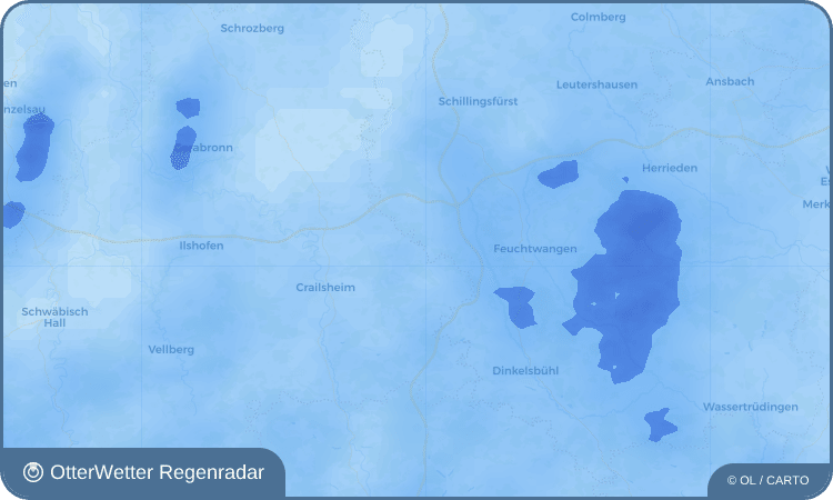 OtterWetter Regenradar-Widget Leukershausen