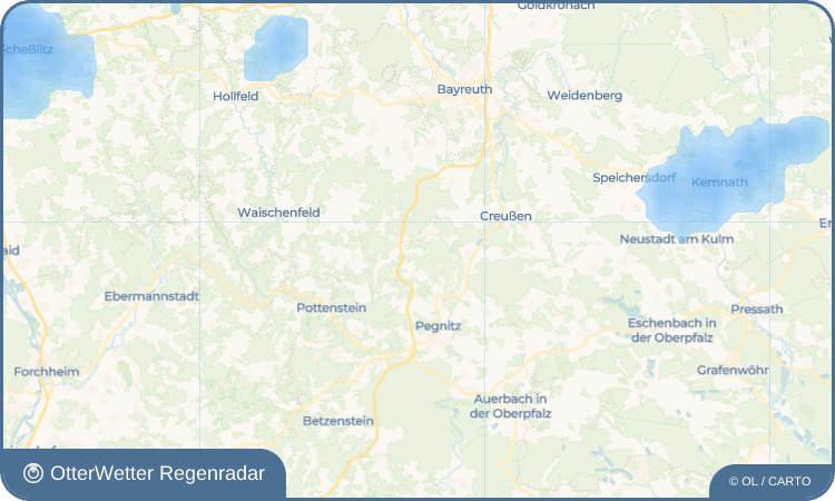 OtterWetter Regenradar-Widget Leups