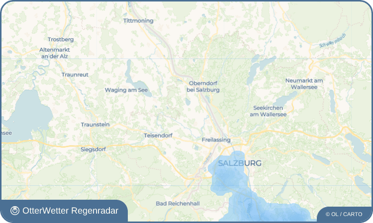OtterWetter Regenradar-Widget Leustetten