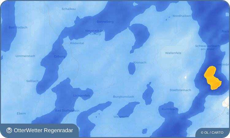 OtterWetter Regenradar-Widget Leutendorf
