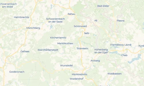 Regenradar Vorschaubild - Aktuelle Niederschläge in Leuthenforst und Umgebung