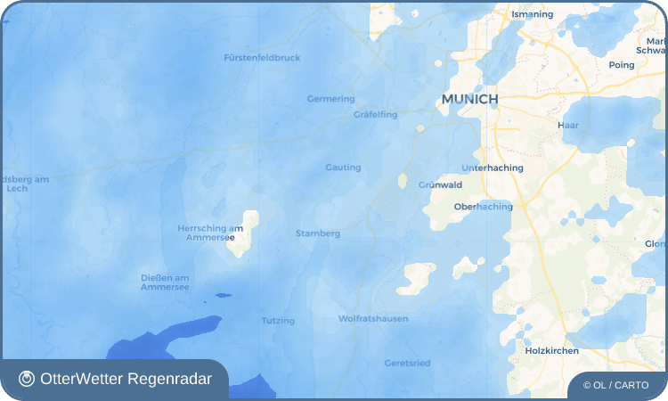 OtterWetter Regenradar-Widget Leutstetten