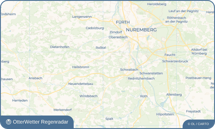 OtterWetter Regenradar-Widget Leuzdorf
