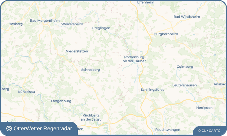 OtterWetter Regenradar-Widget Leuzendorf