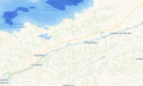Regenradar Vorschaubild - Aktuelle Niederschläge in Lichtensee und Umgebung