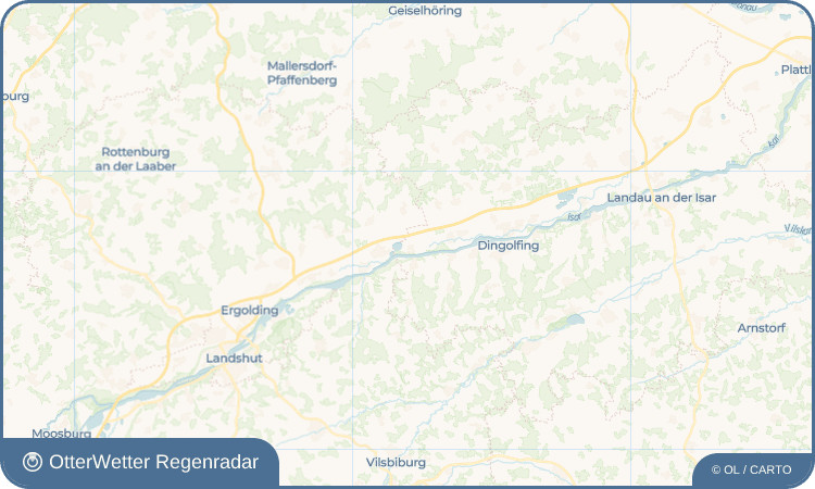 OtterWetter Regenradar-Widget Lichtensee