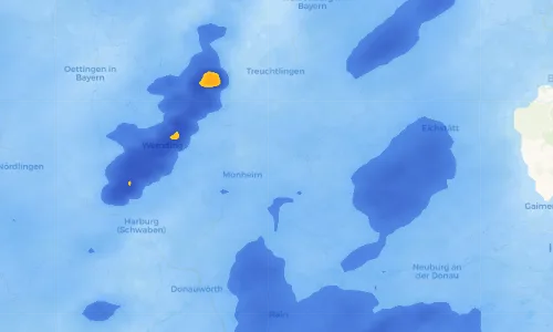 Regenradar Vorschaubild - Aktuelle Niederschläge in Liederberg und Umgebung