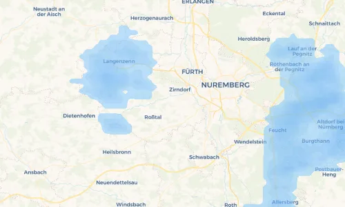 Regenradar Vorschaubild - Aktuelle Niederschläge in Lind und Umgebung