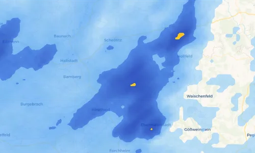 Regenradar Vorschaubild - Aktuelle Niederschläge in Lindach und Umgebung