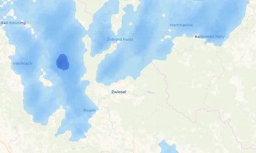 Regenradar Vorschaubild - Aktuelle Niederschläge in Lindbergmühle und Umgebung