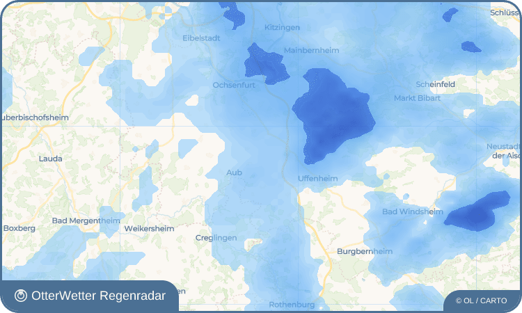 OtterWetter Regenradar-Widget Lipprichhausen