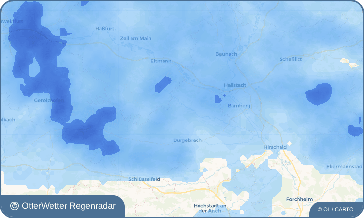 OtterWetter Regenradar-Widget Lisberg