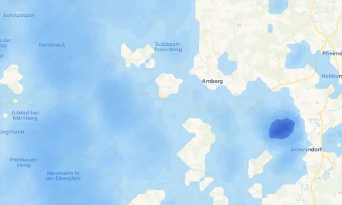 Regenradar Vorschaubild - Aktuelle Niederschläge in Littenschwang und Umgebung
