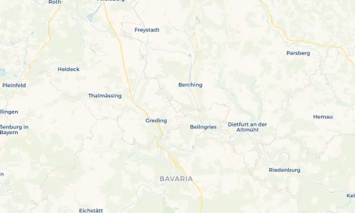 Regenradar-Vorschau: aktuelle Niederschläge in Litterzhofen und Umgebung