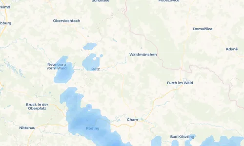 Regenradar Vorschaubild - Aktuelle Niederschläge in Lixendöfering und Umgebung