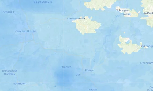 Regenradar-Vorschau: aktuelle Niederschläge in Lobach und Umgebung