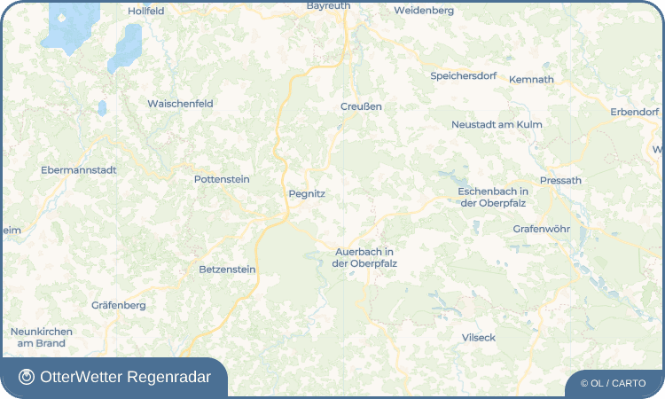 OtterWetter Regenradar-Widget Lobensteig
