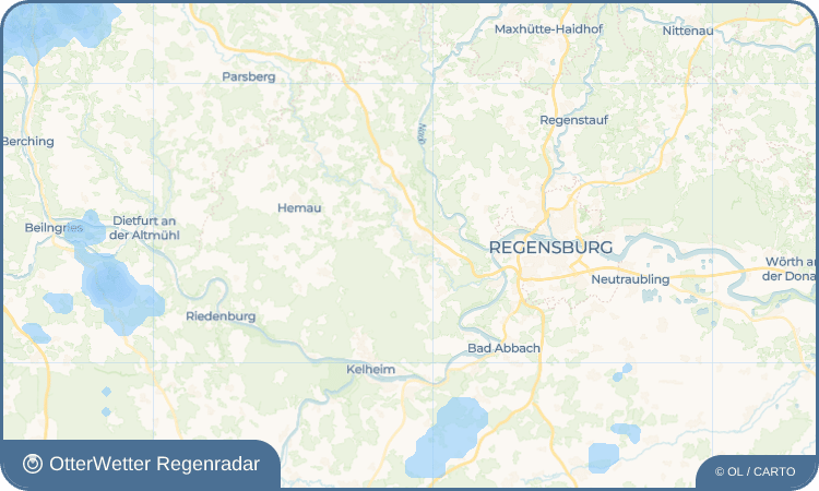 OtterWetter Regenradar-Widget Loch
