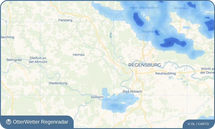 Widget-Vorschau für Loch Wetter-Widget-Vorschau mit Vorhersagedaten für Loch
