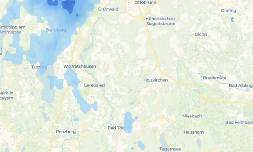 Regenradar Vorschaubild - Aktuelle Niederschläge in Lochen und Umgebung