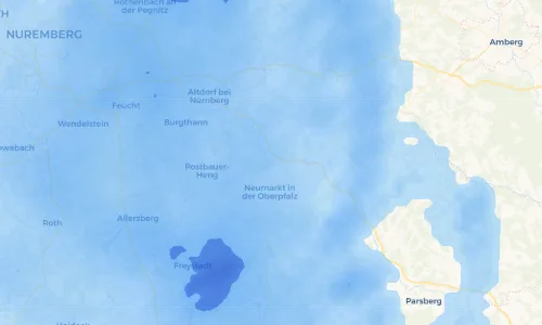 Regenradar Vorschaubild - Aktuelle Niederschläge in Loderbach und Umgebung