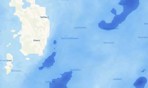 Regenradar Vorschaubild - Aktuelle Niederschläge in Loffeld und Umgebung