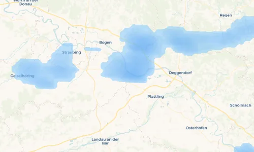 Regenradar-Vorschau: aktuelle Niederschläge in Loh und Umgebung