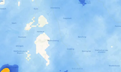 Regenradar Vorschaubild - Aktuelle Niederschläge in Lohen und Umgebung
