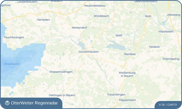 Wetter-Widget-Vorschau mit Vorhersagedaten für Lohmühle