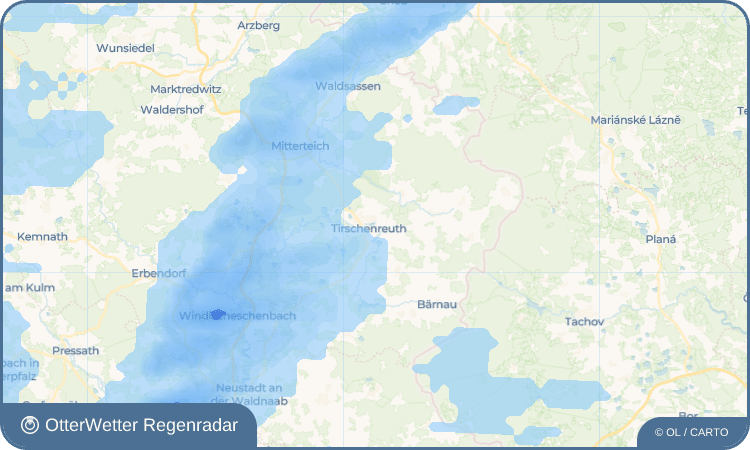 OtterWetter Regenradar-Widget Lohnsitz