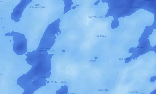 Regenradar Vorschaubild - Aktuelle Niederschläge in Lohr und Umgebung