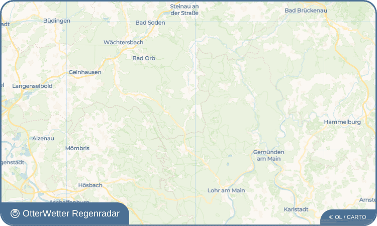 OtterWetter Regenradar-Widget Lohrhaupten
