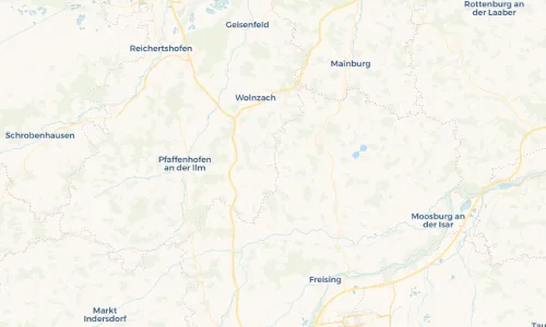 Regenradar Vorschaubild - Aktuelle Niederschläge in Loipertshausen und Umgebung