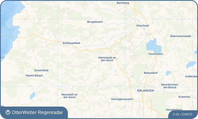 OtterWetter Regenradar-Widget Lonnerstadt