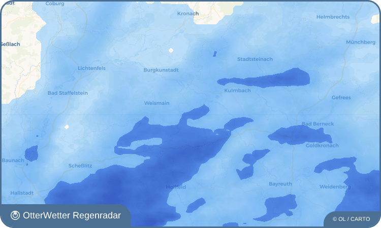 Widget-Vorschau für Lopp Wetter-Widget-Vorschau mit Vorhersagedaten für Lopp