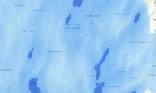 Regenradar Vorschaubild - Aktuelle Niederschläge in Loppenhausen und Umgebung