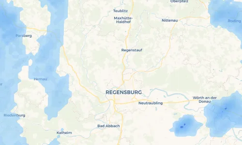 Regenradar Vorschaubild - Aktuelle Niederschläge in Lorenzen und Umgebung