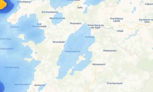 Regenradar Vorschaubild - Aktuelle Niederschläge in Lorenzreuth und Umgebung
