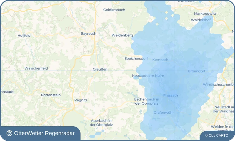 Widget-Vorschau für Losau Wetter-Widget-Vorschau mit Vorhersagedaten für Losau
